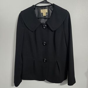 V#12‎ Boutique Essentials Size 10 Black Women's Jacket